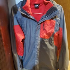 Men's North Face 3 in 1 winter coat